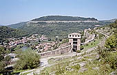 Veliko Turnovo - Tsarevets Hill, the mediaeval walls 